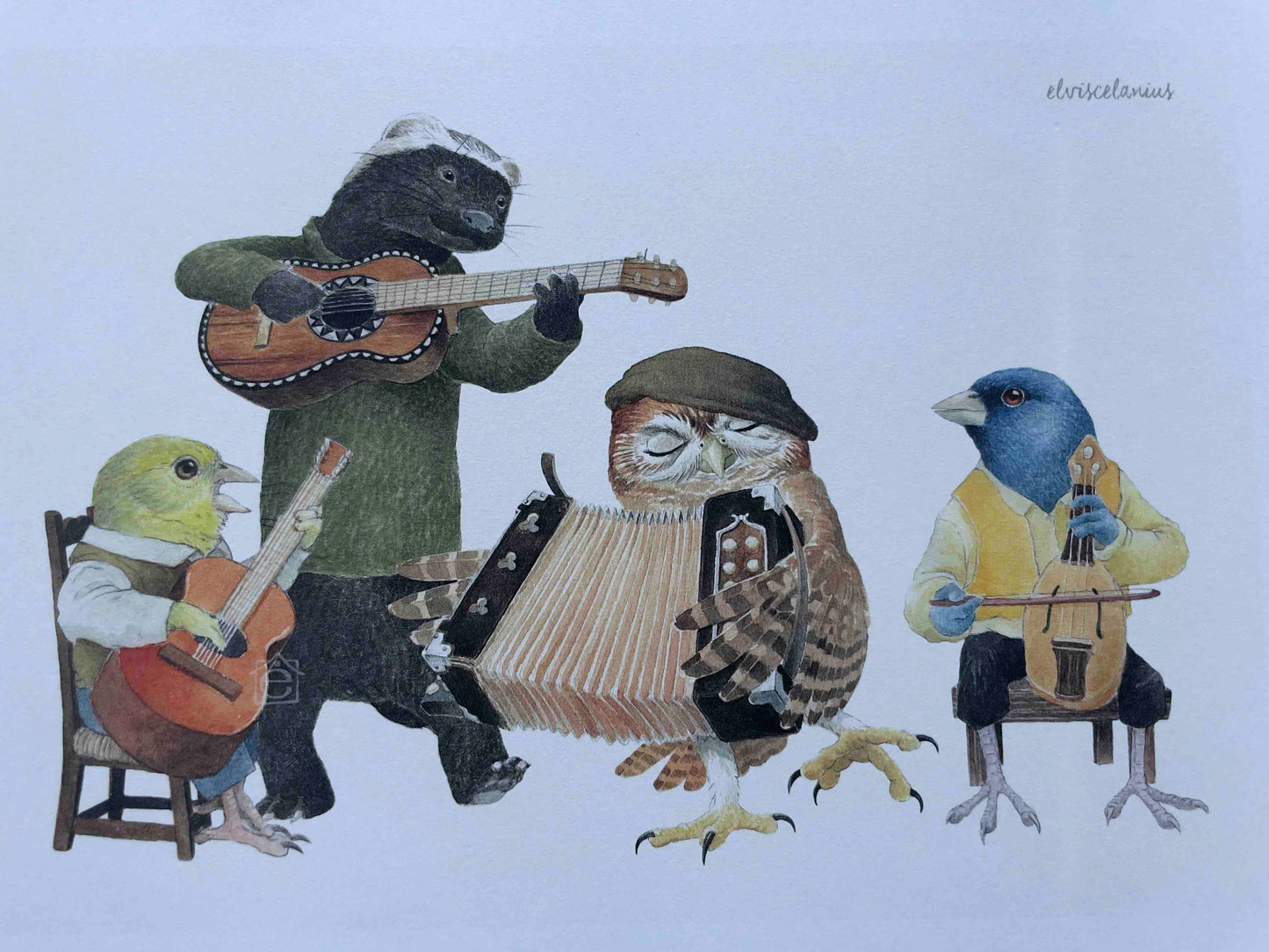 Prints ilustraciones Elviscelanius