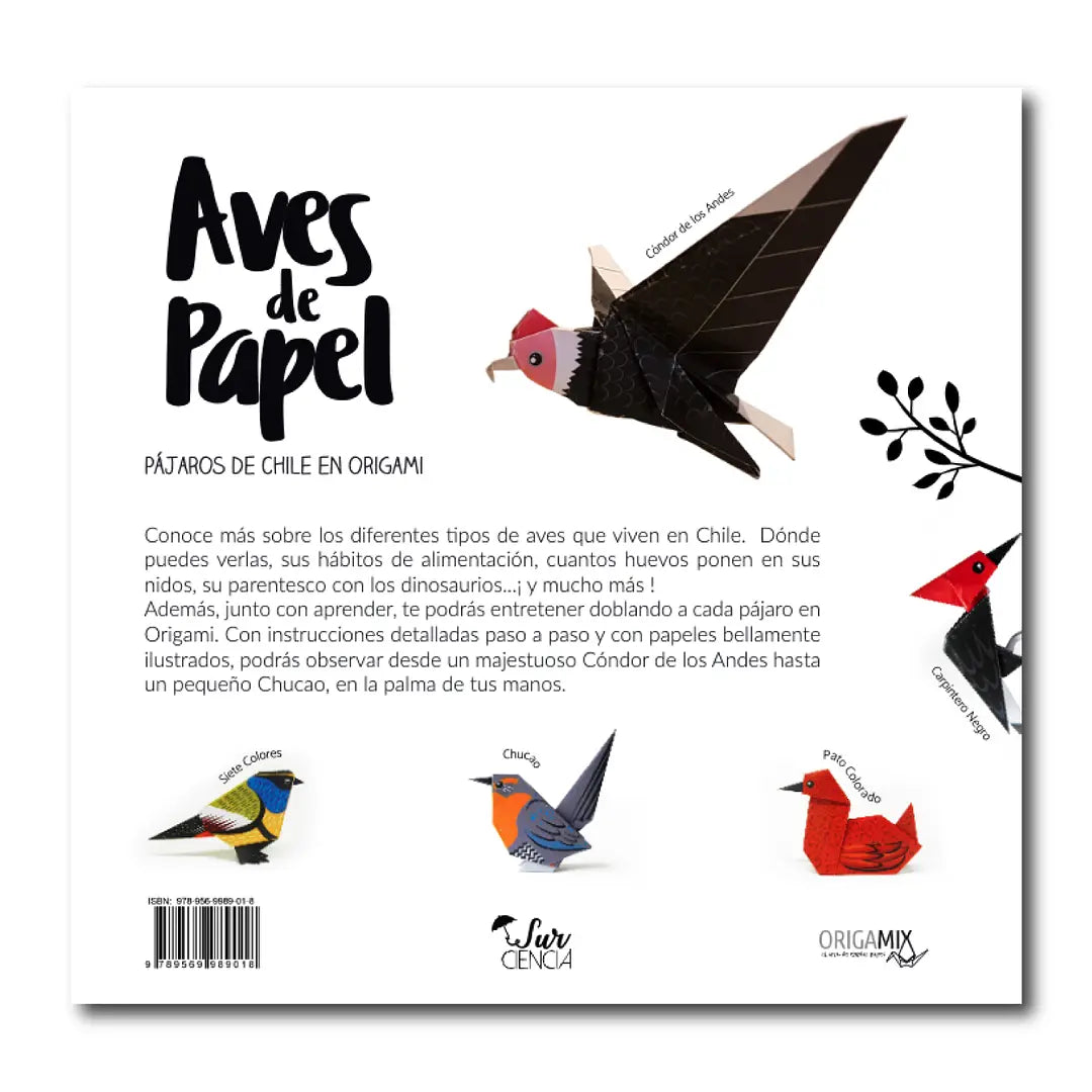 Aves de papel - Origami